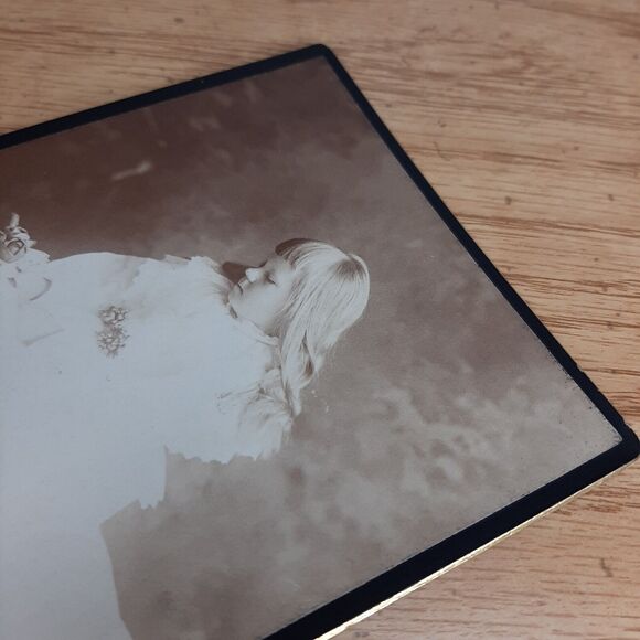 Cabinet Card Photo Young Alice Fox Gerster NYC Union Square George G. Rockwood - Picture 6 of 8